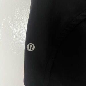 Lululemon Black Athletic Shorts • Zip Pocket